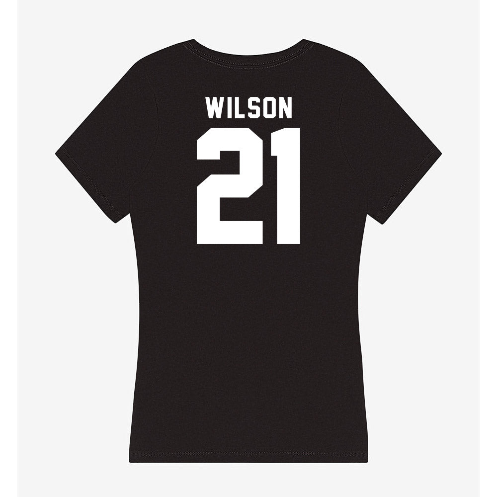 SHSU - NCAA Football : Dravon Wilson - Women's V-Neck T-Shirt-1