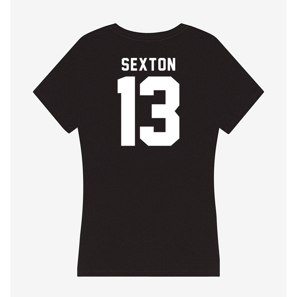 SHSU - NCAA Football : Ty Sexton - Women's V-Neck T-Shirt-1