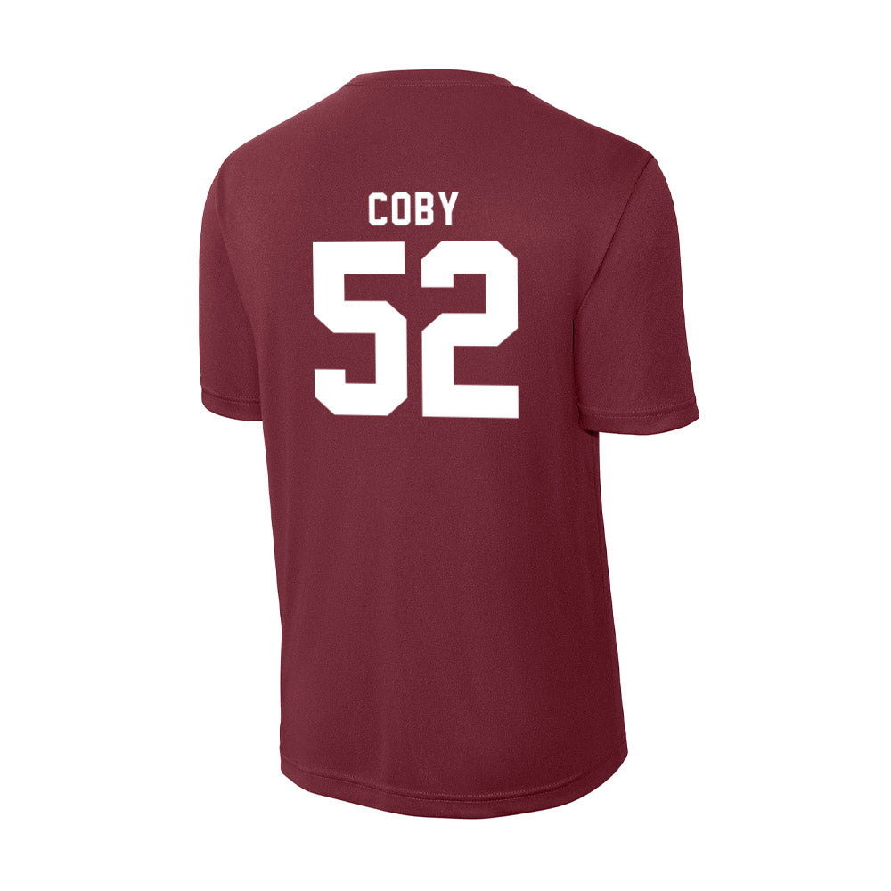 SIU Carbondale - NCAA Football : Ryan Coby - Activewear T-Shirt-1