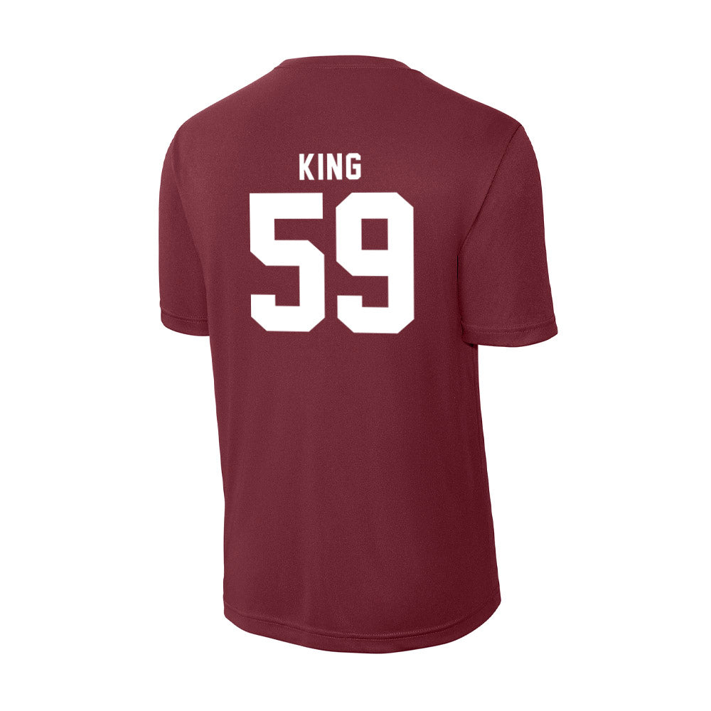 SIU Carbondale - NCAA Football : Brennan King - Activewear T-Shirt-1