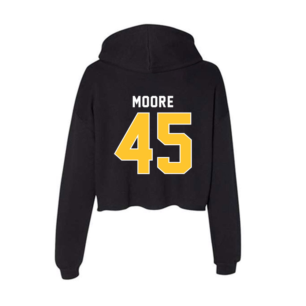 SELU - NCAA Football : Khalid Moore - Women's Crop Fleece Hoodie-1