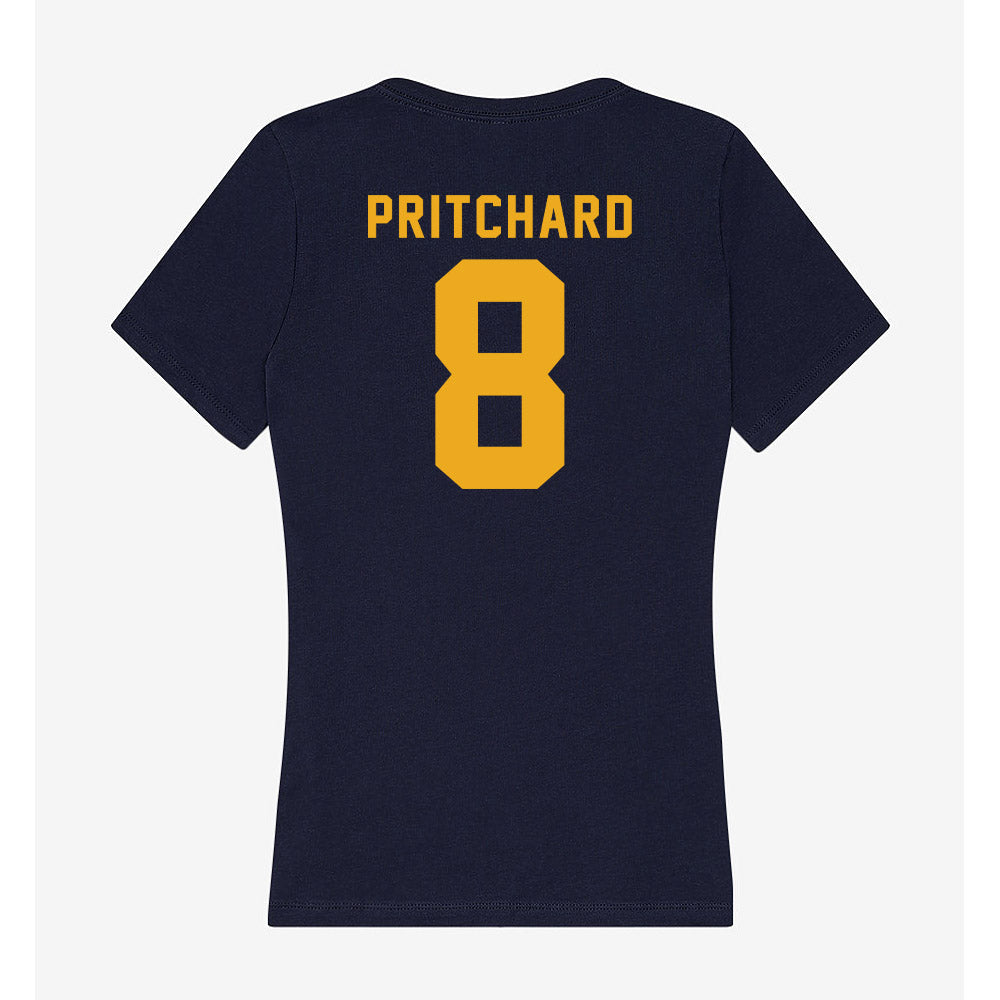 ETAMU - NCAA Women's Volleyball : Katelyn Pritchard - Women's V-Neck T-Shirt-1