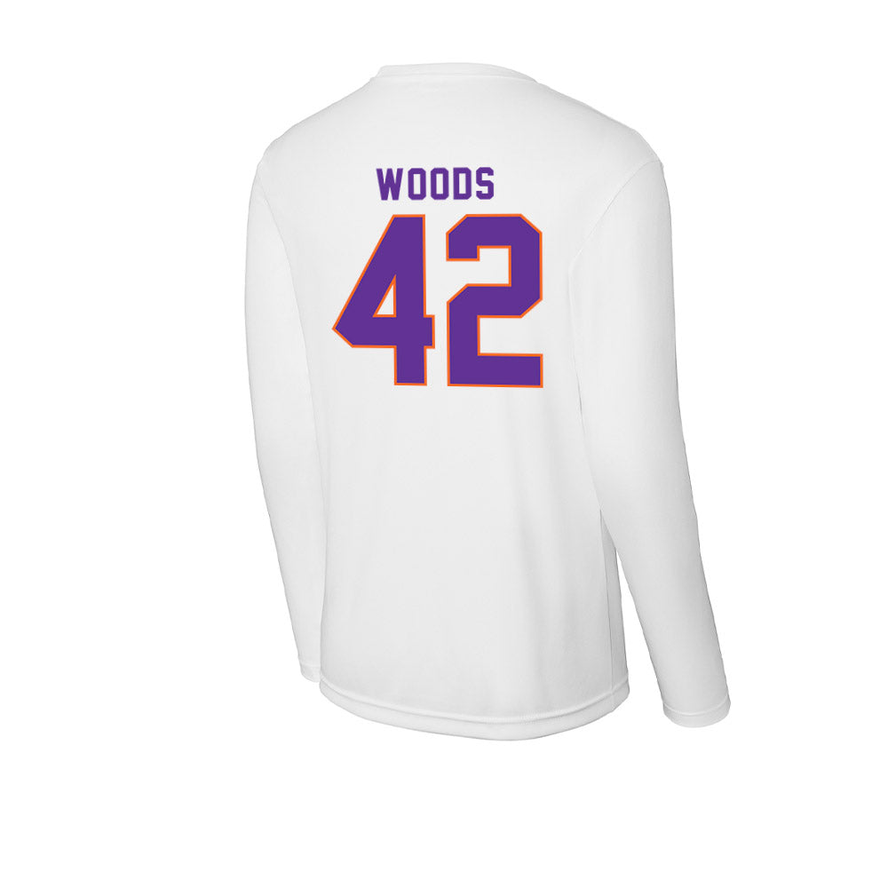Northwestern State - NCAA Football : Braden Woods - Activewear Long Sleeve T-Shirt-1