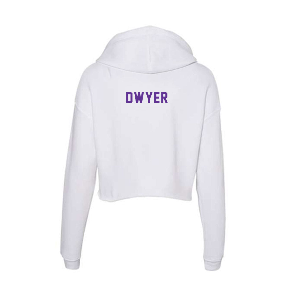 Northwestern State - NCAA Women's Track & Field : Rushana Dwyer - Women's Crop Fleece Hoodie-1