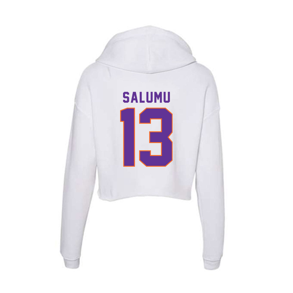 Northwestern State - NCAA Women's Basketball : Stephie-safi Salumu - Women's Crop Fleece Hoodie-1