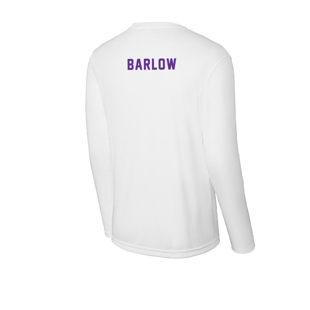 Northwestern State - NCAA Men's Track & Field : Joaquin Barlow - Activewear Long Sleeve T-Shirt-1