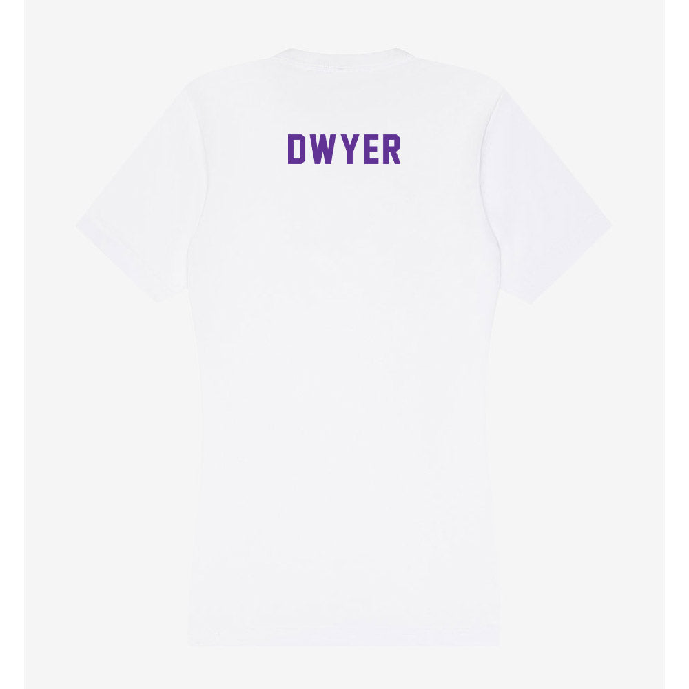 Northwestern State - NCAA Women's Track & Field : Rushana Dwyer - Women's V-Neck T-Shirt-1