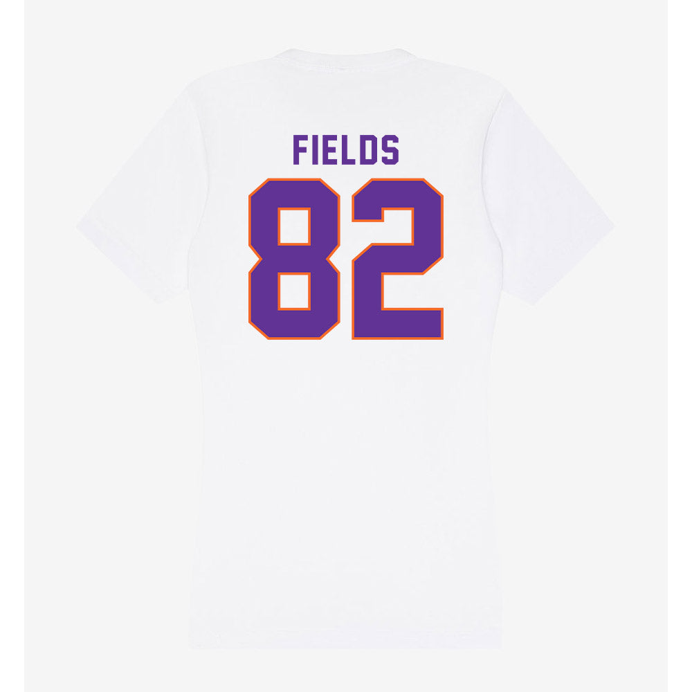 Northwestern State - NCAA Football : Andrew Fields - Women's V-Neck T-Shirt-1