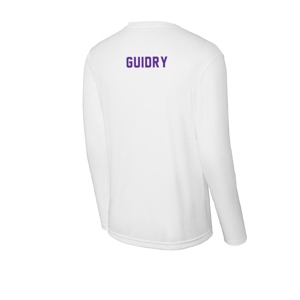 Northwestern State - NCAA Men's Track & Field : Blake Guidry - Activewear Long Sleeve T-Shirt-1