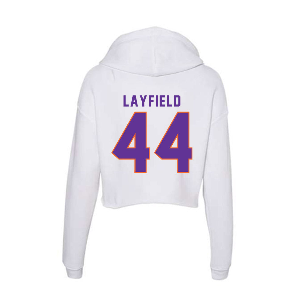 Northwestern State - NCAA Softball : Madge Layfield - Women's Crop Fleece Hoodie-1