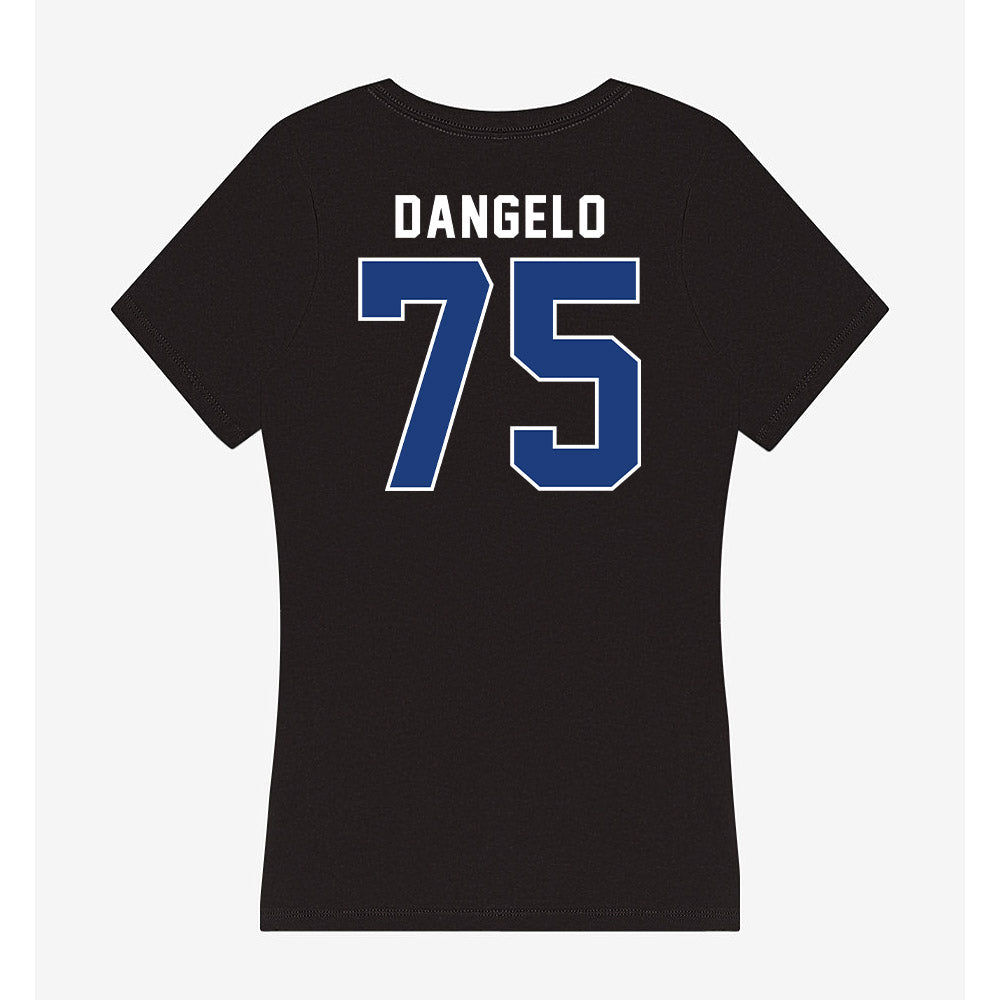 McNeese State - NCAA Football : Miguel DAngelo - Women's V-Neck T-Shirt-1