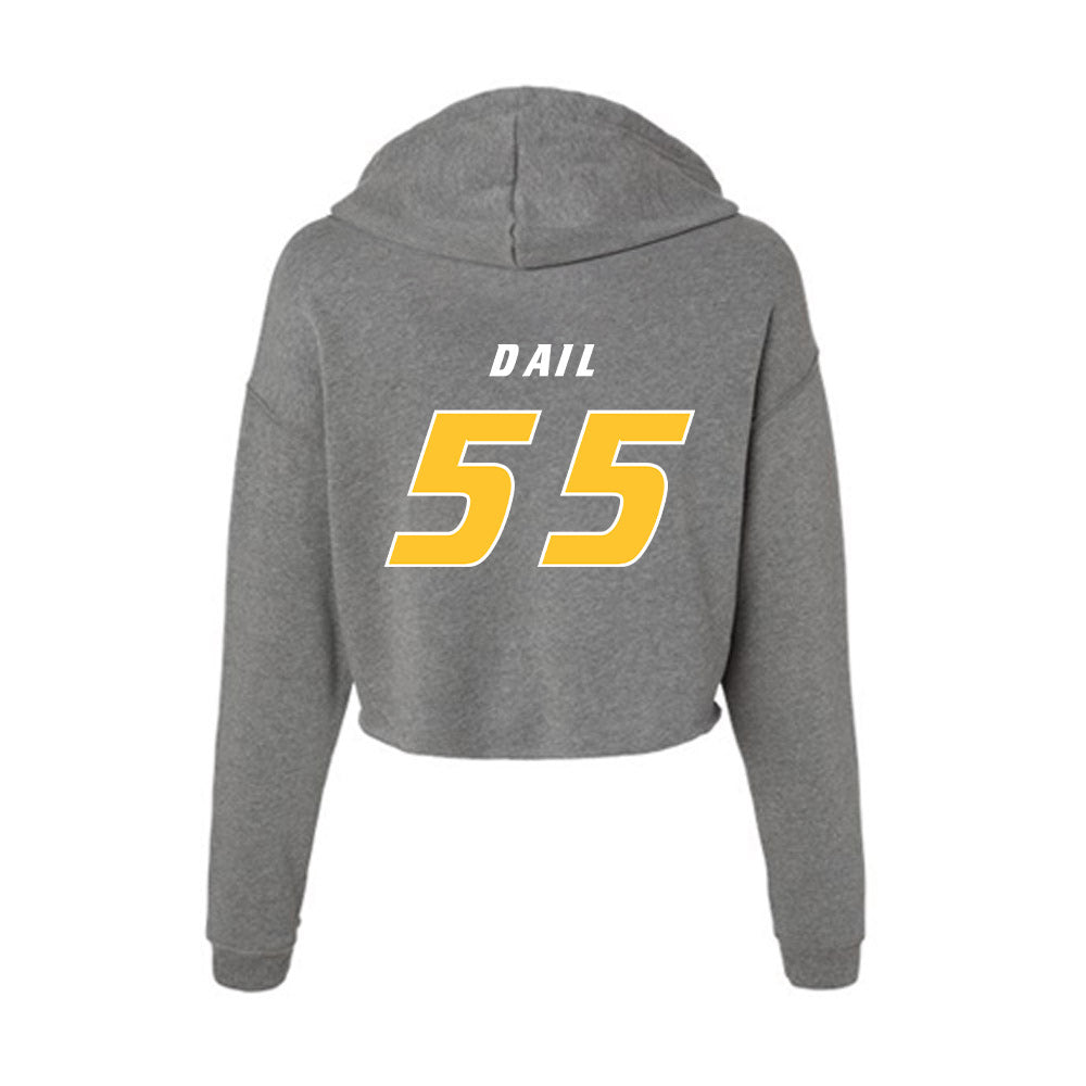 Hofstra - NCAA Men's Lacrosse : Brody Dail - Women's Crop Fleece Hoodie-1