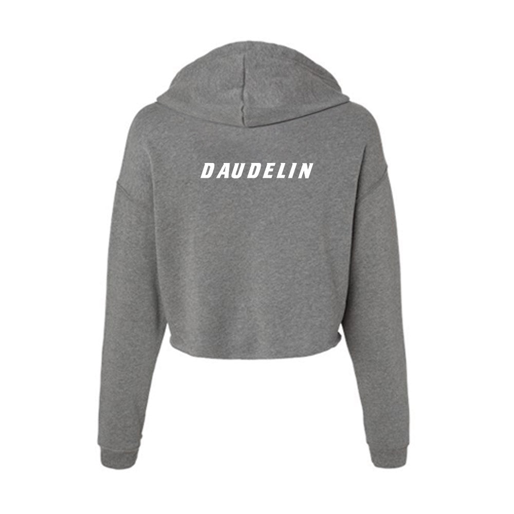 Hofstra - NCAA Men's Track & Field : Zachary Daudelin - Women's Crop Fleece Hoodie-1