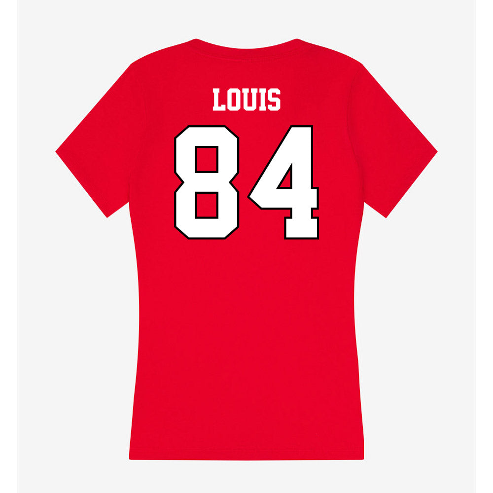 Youngstown State - NCAA Football : Emy Louis - Classic Shersey Women's V-Neck T-Shirt-1