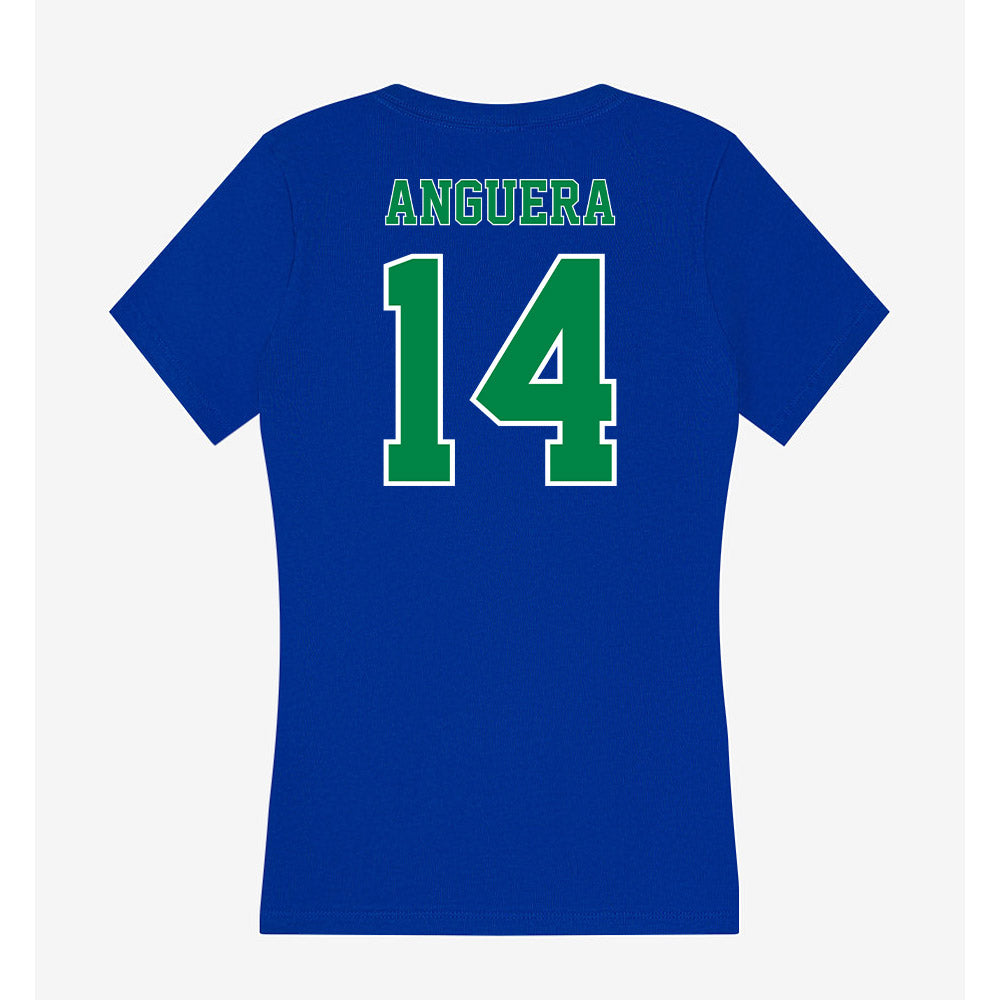 Texas A&M Corpus Christi - NCAA Women's Basketball : Bruna Anguera - Women's V-Neck T-Shirt-1