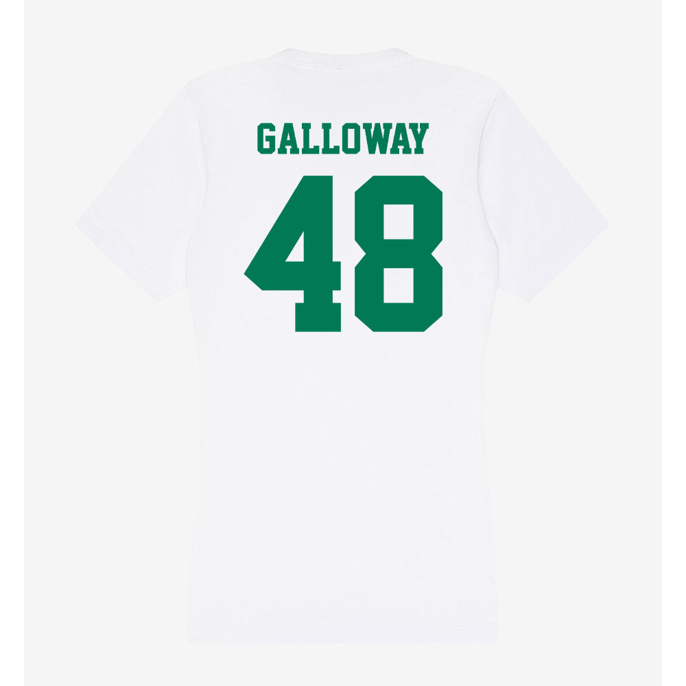 Norfolk State - NCAA Football : Jason Galloway - Women's V-Neck T-Shirt-1