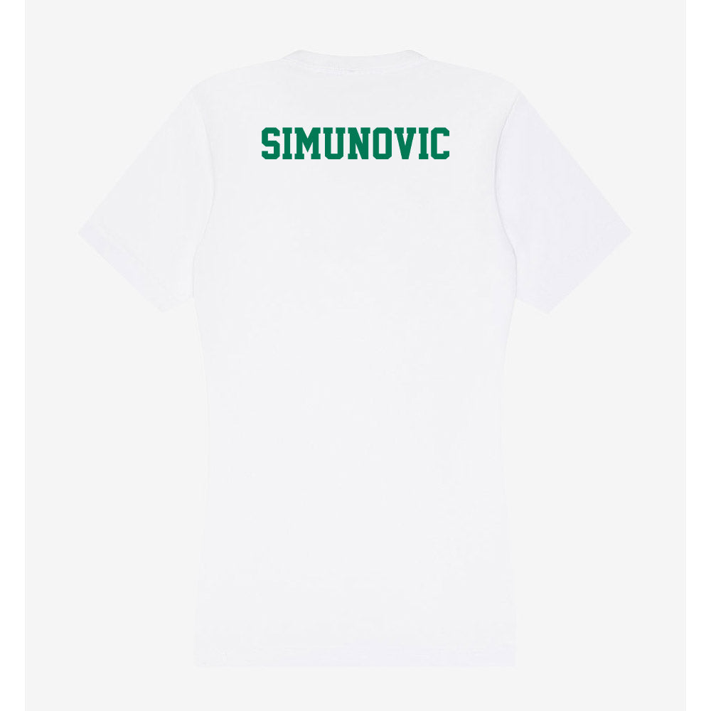 Norfolk State - NCAA Men's Tennis : Dominik Simunovic - Women's V-Neck T-Shirt-1