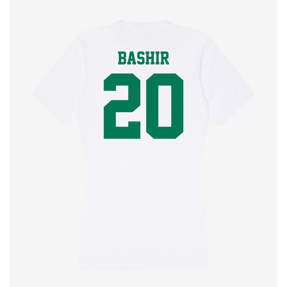 Norfolk State - NCAA Football : Nasir Bashir - Women's V-Neck T-Shirt-1