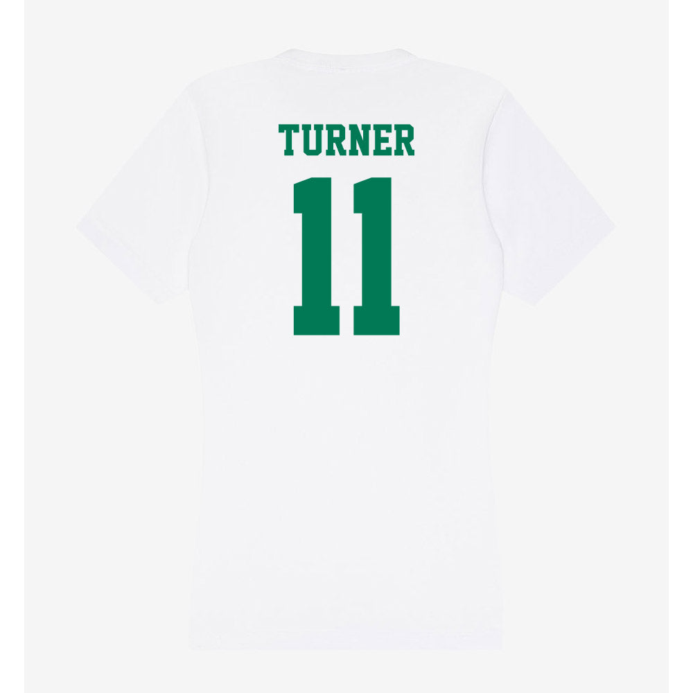 Norfolk State - NCAA Football : Caleb Turner - Women's V-Neck T-Shirt-1