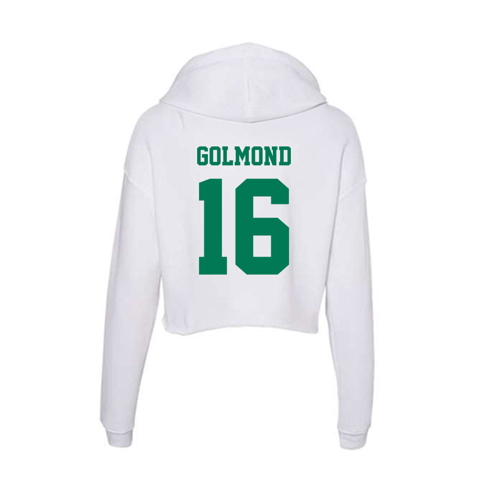 Norfolk State - NCAA Football : DaSean Golmond - Women's Crop Fleece Hoodie-1