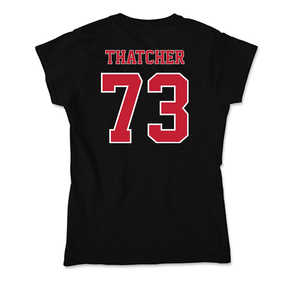 UW River Falls - NCAA Football : Grayden Thatcher - Soft Style Women’s T-Shirt-1