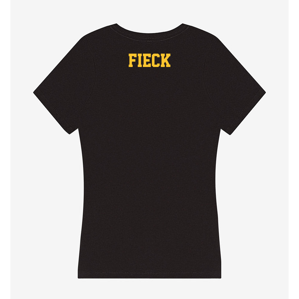 Northern Michigan - NCAA Football : Carson Fieck - Women's V-Neck T-Shirt-1