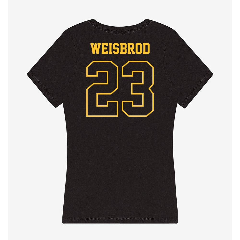 Northern Michigan - NCAA Women's Basketball : Jacy Weisbrod - Women's V-Neck T-Shirt-1