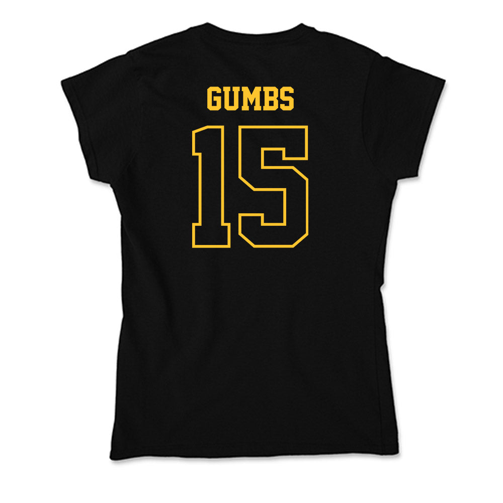 Northern Michigan - NCAA Men's Soccer : Davian Gumbs - Soft Style Women’s T-Shirt-1