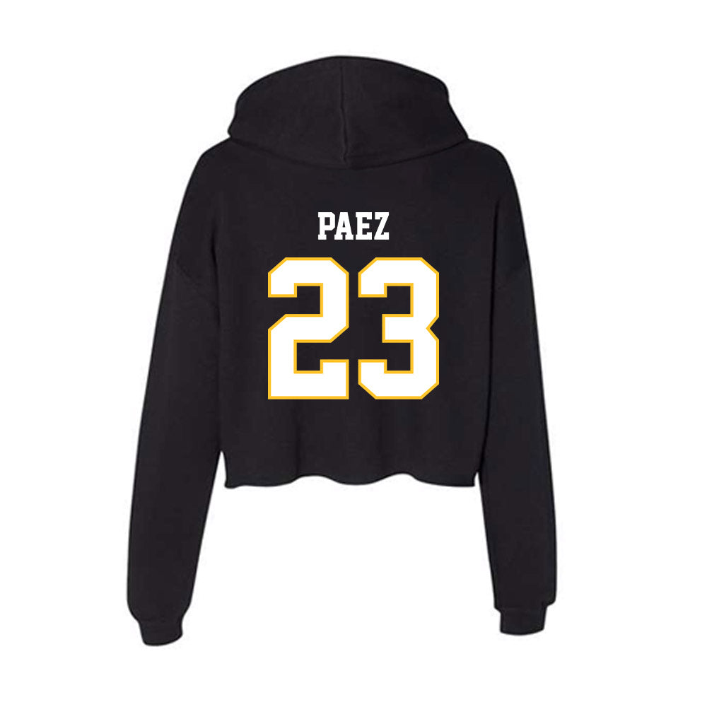 PLU - NCAA Football : Jaiden Paez - Women's Crop Fleece Hoodie-1