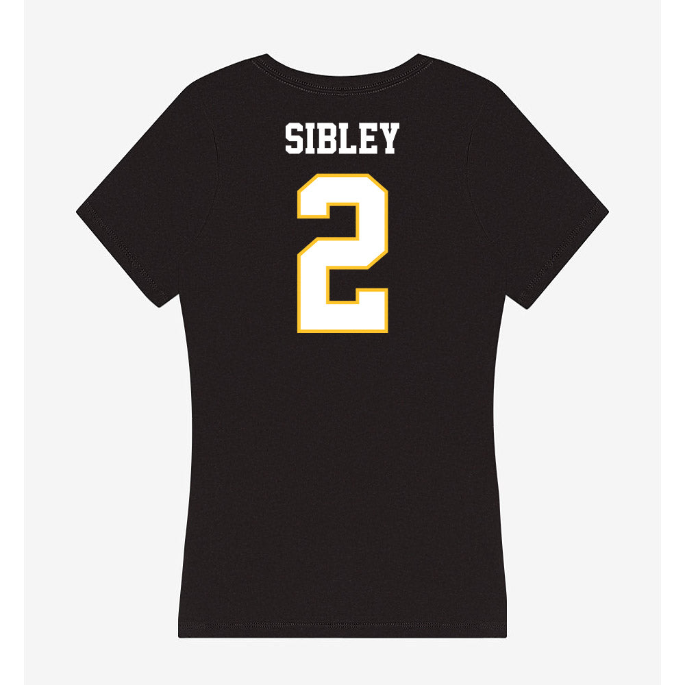 PLU - NCAA Men's Basketball : Jeremiah Sibley - Women's V-Neck T-Shirt-1