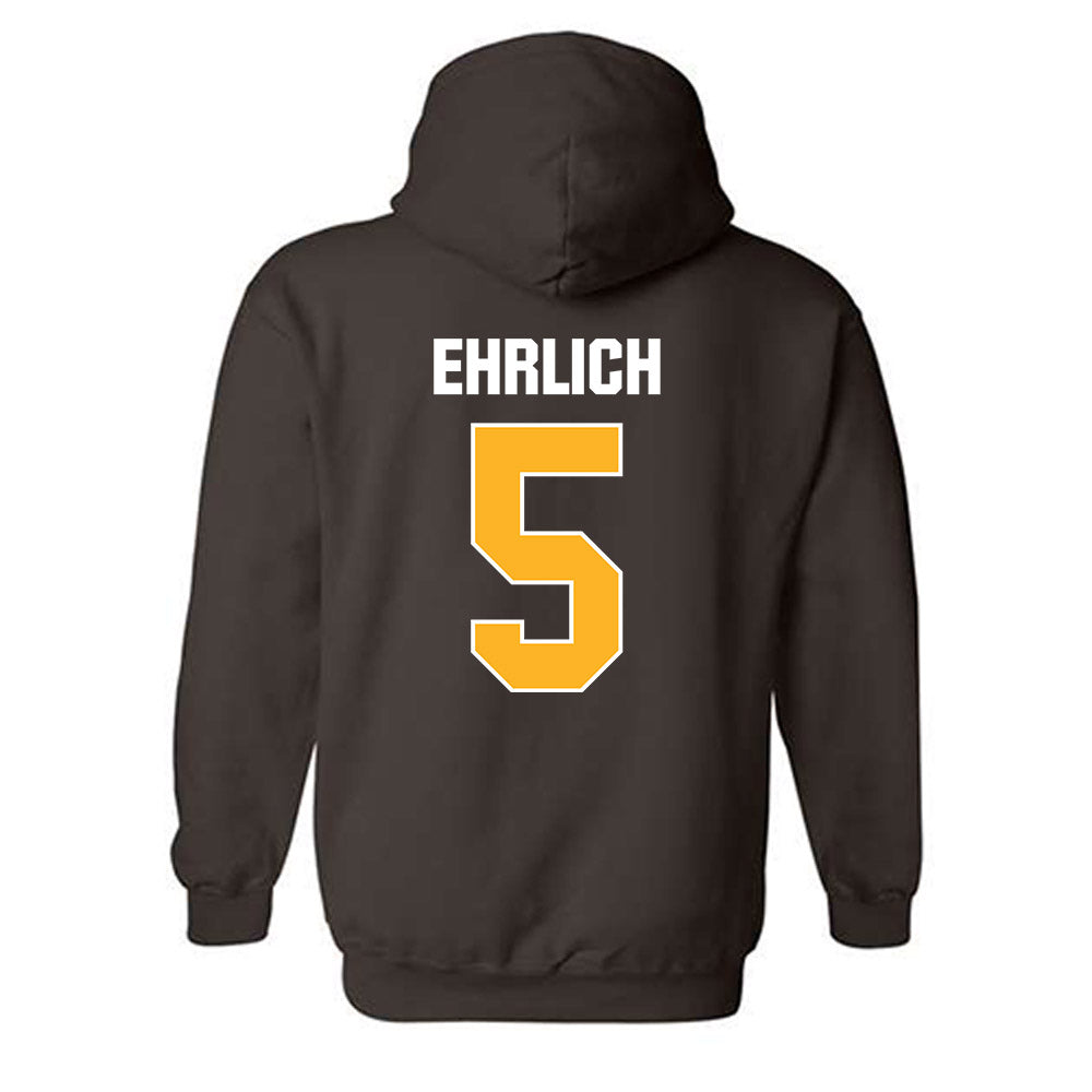 Valpo - NCAA Football : Noah Ehrlich - Classic Shersey Hooded Sweatshirt-1