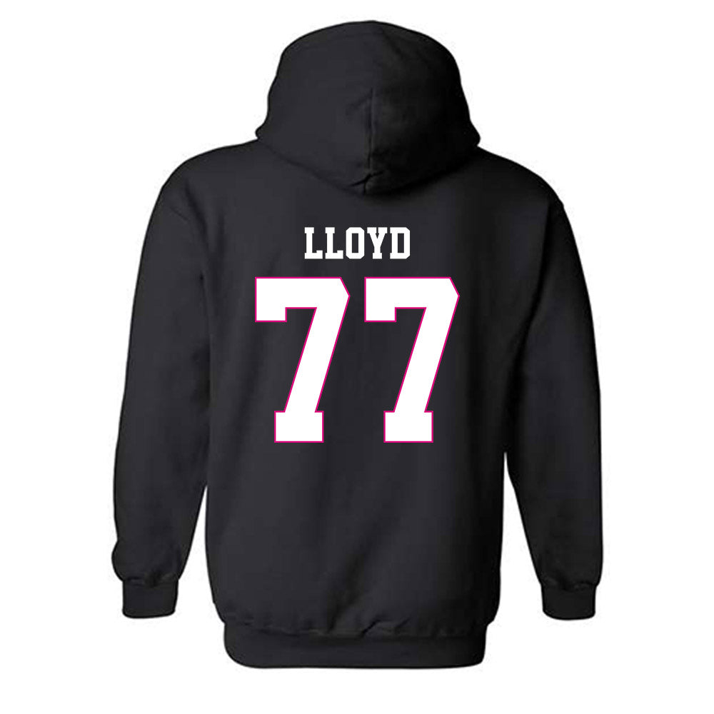 Alabama - NCAA Football : Jackson Lloyd - Fashion Shersey Hooded Sweatshirt-1