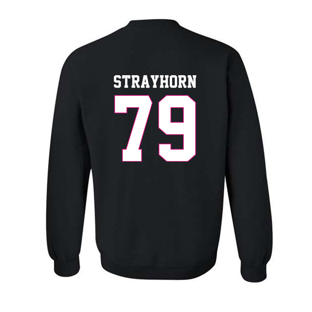 Alabama - NCAA Football : Kaden Strayhorn - Fashion Shersey Crewneck Sweatshirt-1