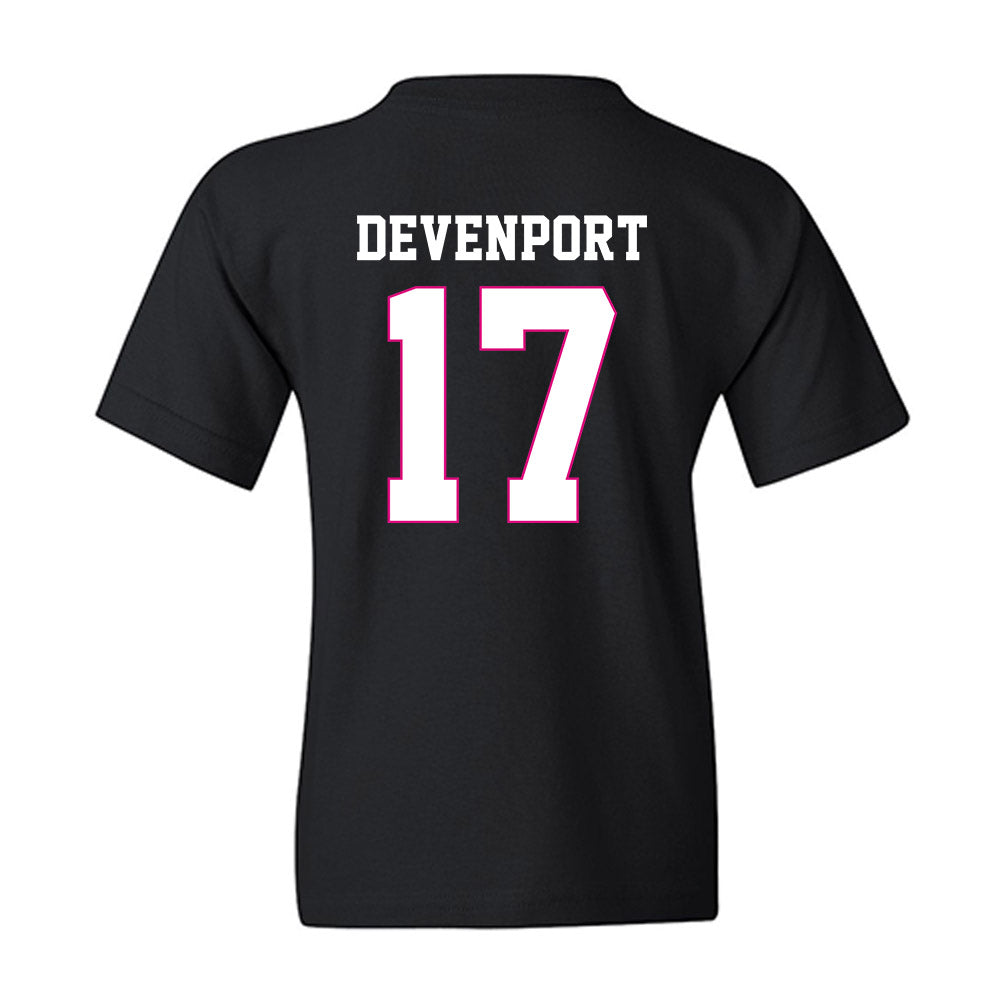 Alabama - NCAA Baseball : Logen Devenport - Fashion Shersey Youth T-Shirt-1