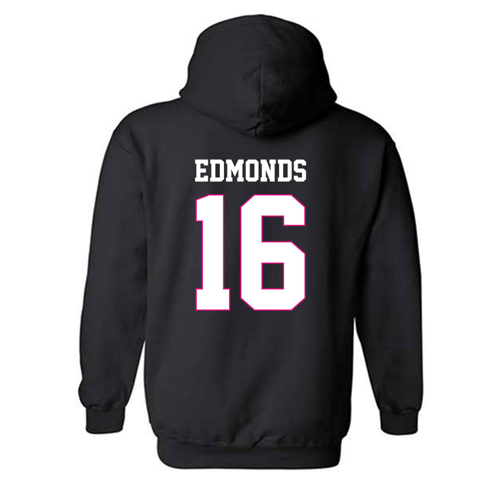 Alabama - NCAA Football : Jorden Edmonds - Fashion Shersey Hooded Sweatshirt-1