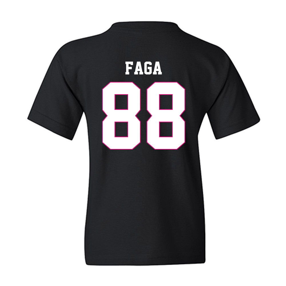 Alabama - NCAA Football : Isaia Faga - Fashion Shersey Youth T-Shirt-1