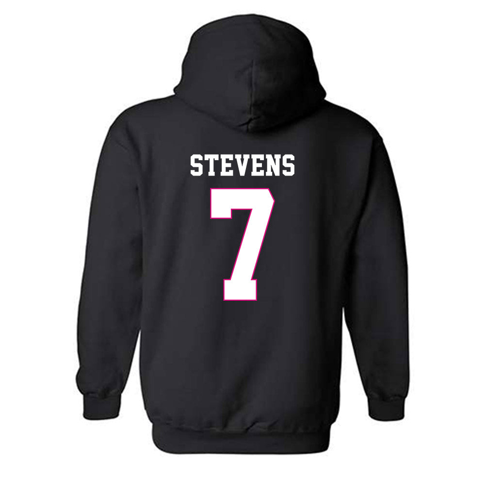 Alabama - NCAA Women's Volleyball : Sarah Stevens - Fashion Shersey Hooded Sweatshirt-1