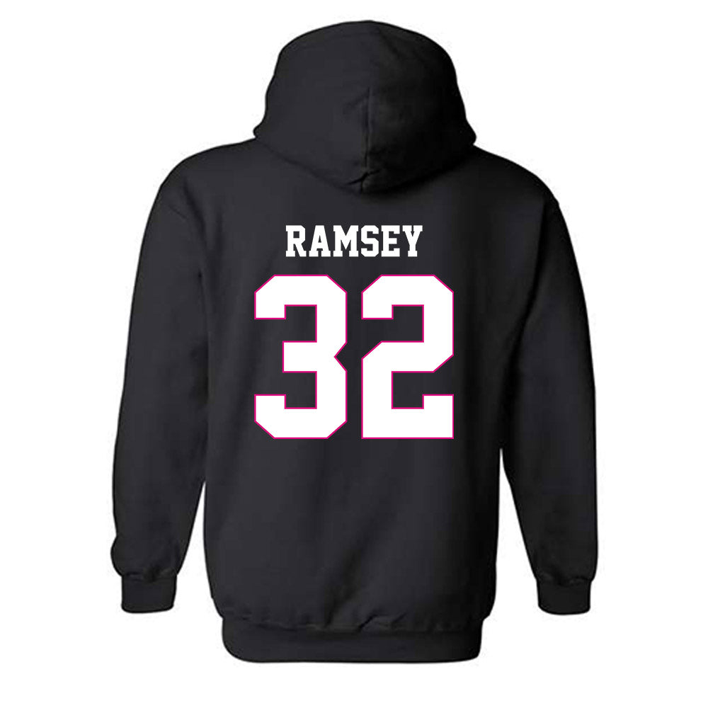 Alabama - NCAA Women's Basketball : Alancia Ramsey - Fashion Shersey Hooded Sweatshirt-1