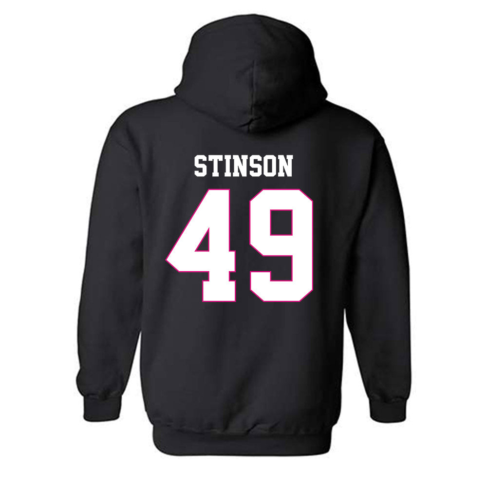 Alabama - Football Alumni : Edward Stinson - Fashion Shersey Hooded Sweatshirt
