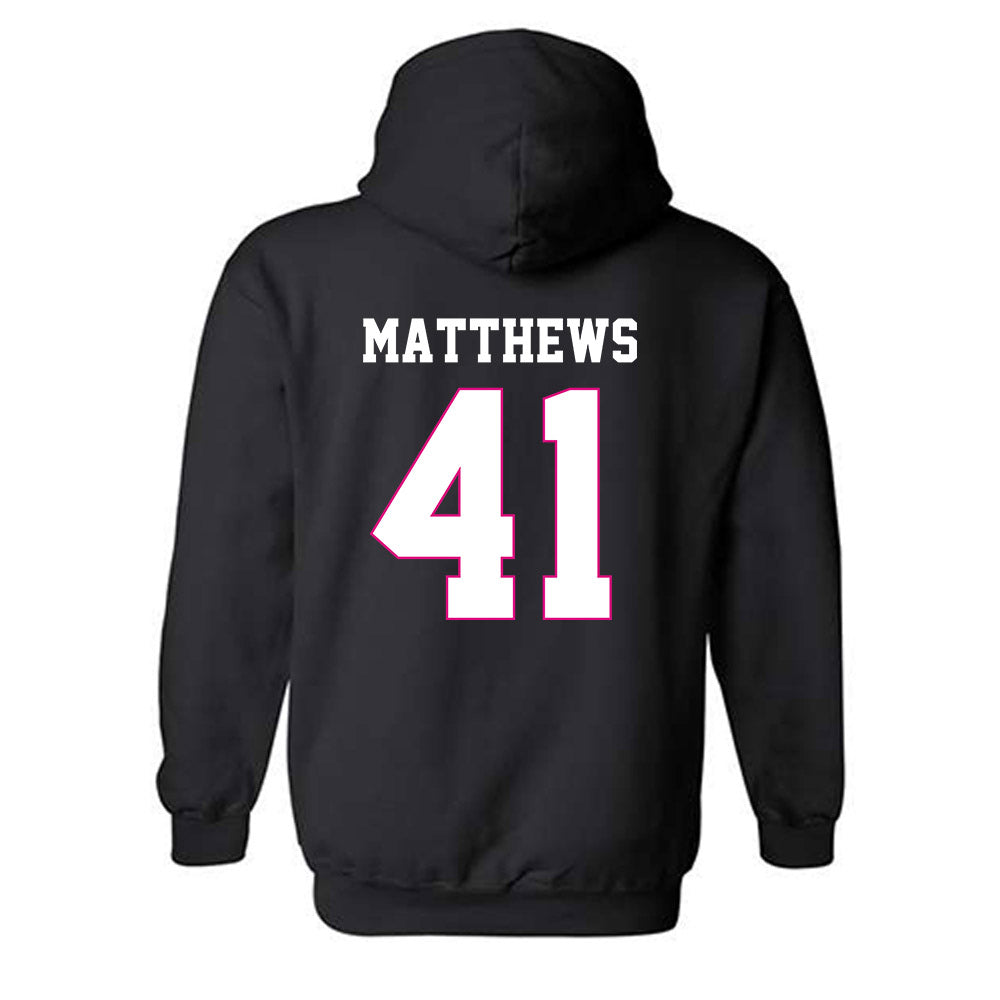 Alabama - NCAA Football : Jamarion Matthews - Fashion Shersey Hooded Sweatshirt-1