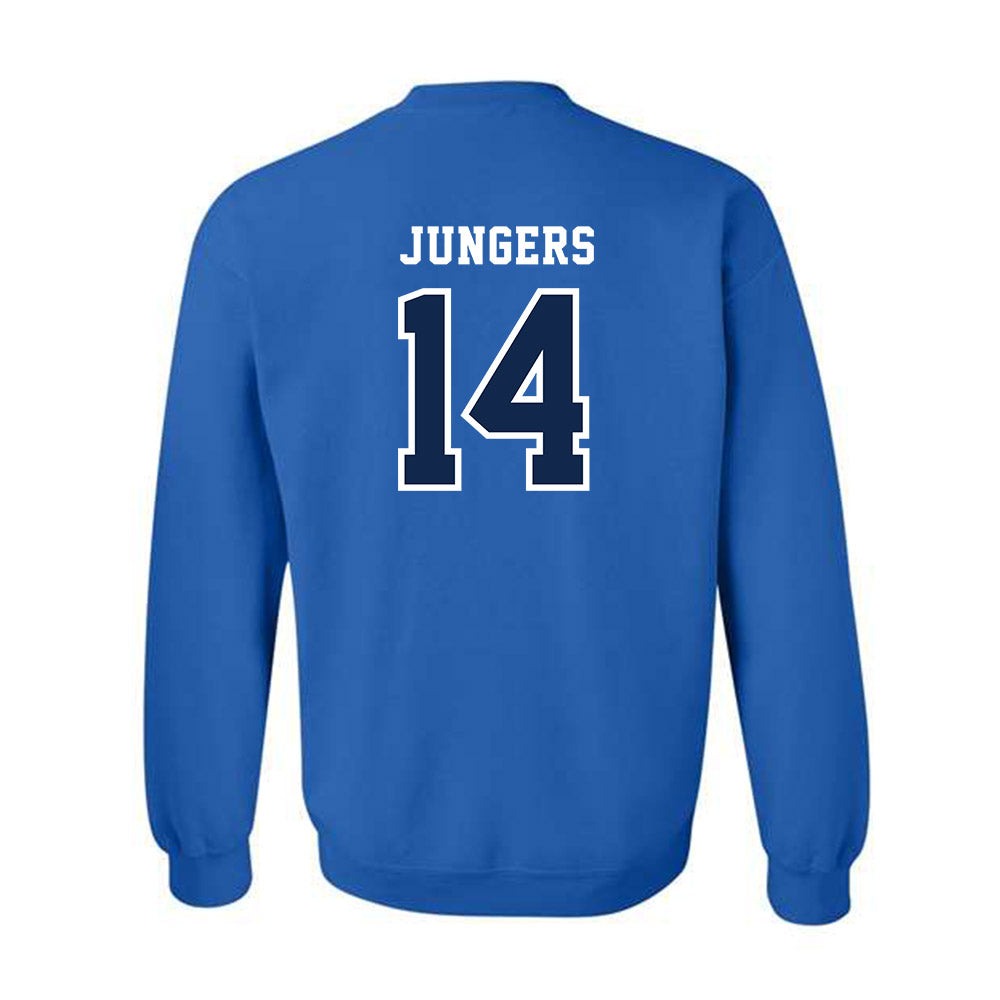 Creighton - NCAA Softball : Kierra Jungers - Classic Shersey Crewneck Sweatshirt-1