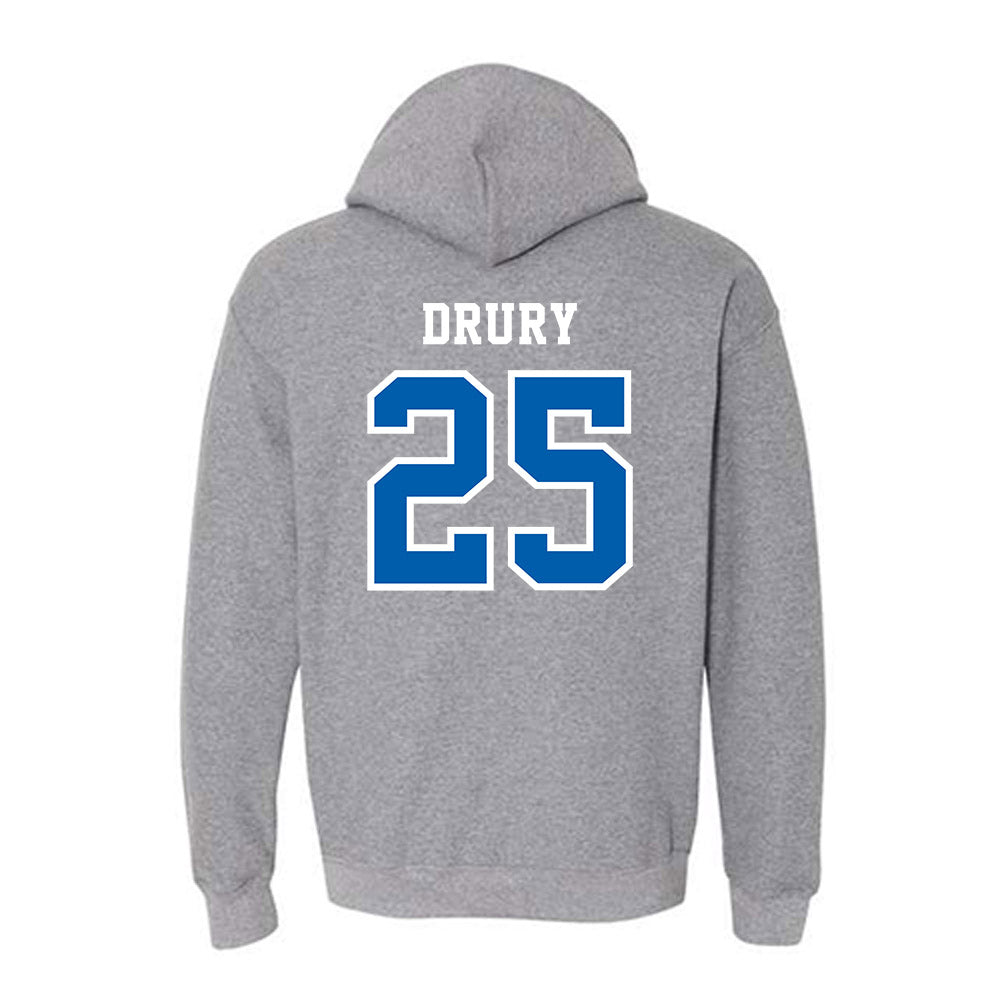 Creighton - NCAA Softball : Sawyer Drury - Classic Shersey Hooded Sweatshirt-1