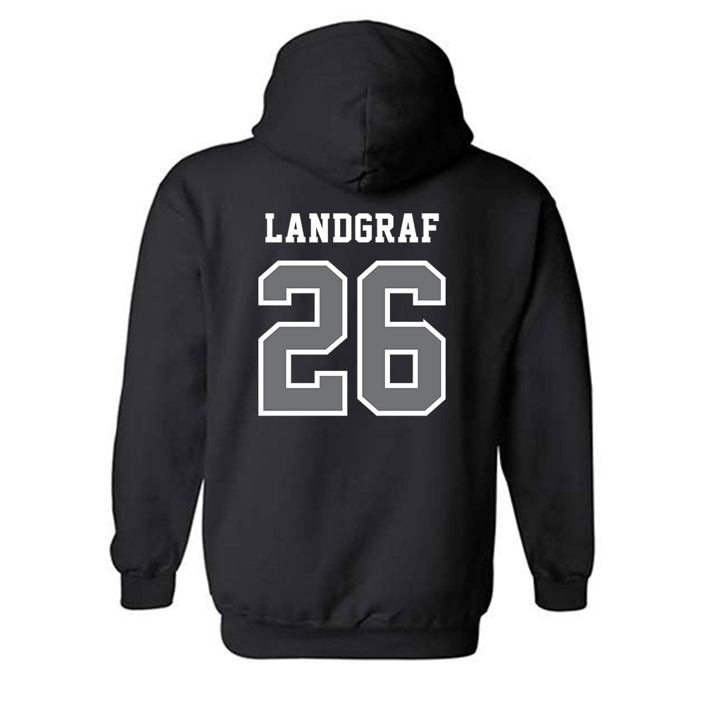 Creighton - NCAA Baseball : Brody Landgraf - Classic Shersey Hooded Sweatshirt-1