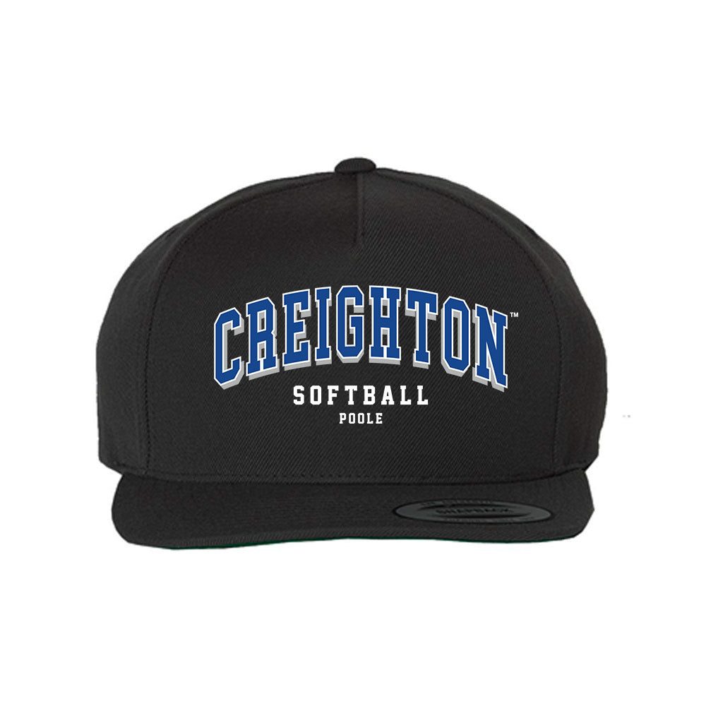 Creighton - NCAA Softball : Hannah Poole - Snapback Hat-0