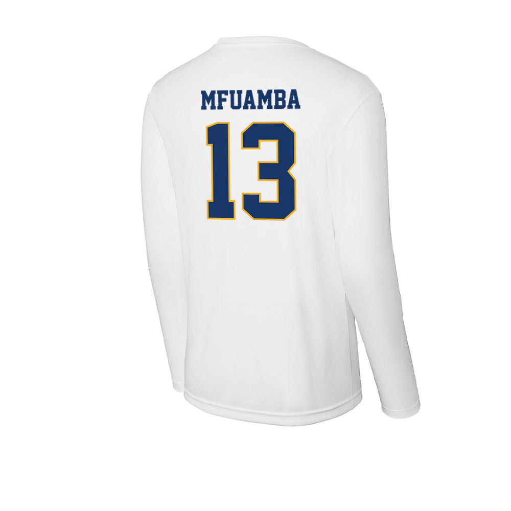 Canisius - NCAA Men's Soccer : Enoke Mfuamba - Activewear Long Sleeve T-Shirt-1