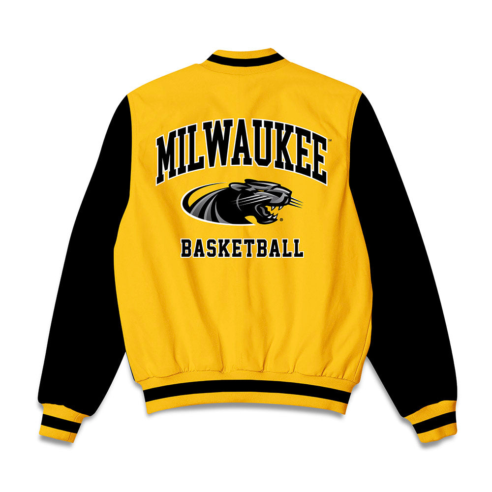 University of Wisconsin-Milwaukee - NCAA Men's Basketball : Maurice Thomas - Bomber Jacket-1