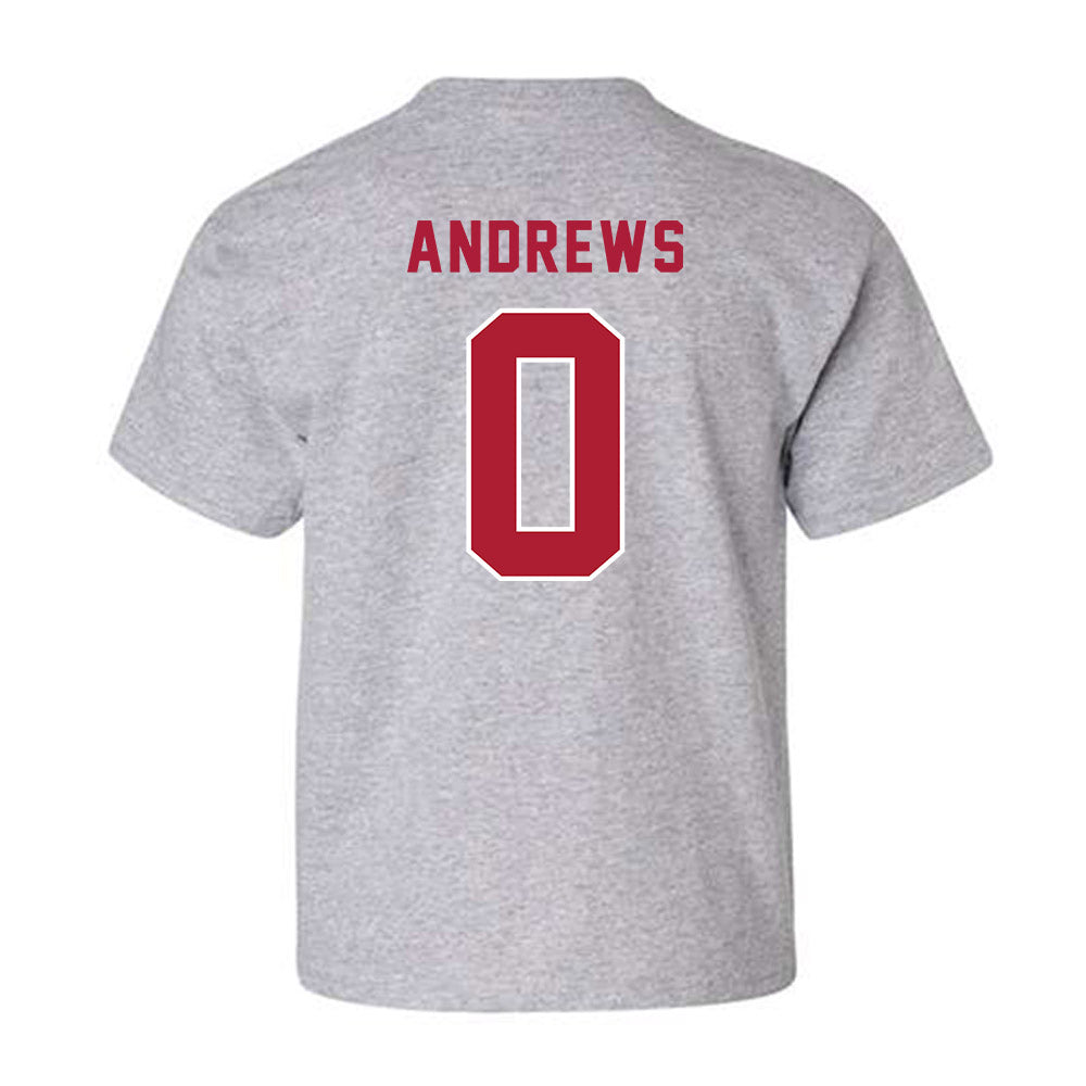 LMU - NCAA Women's Soccer : Elena Andrews - Classic Shersey Youth T-Shirt-1