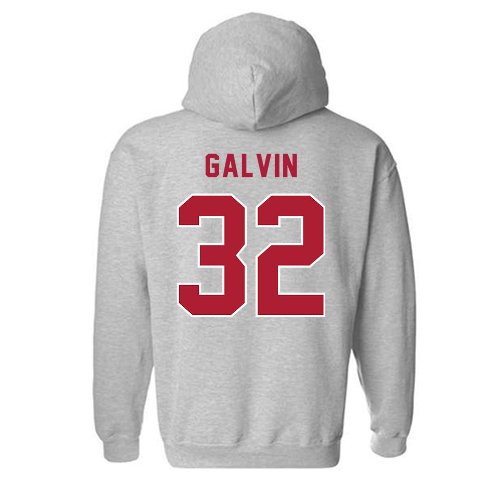 LMU - NCAA Men's Soccer : Quinn Galvin - Classic Shersey Hooded Sweatshirt-1