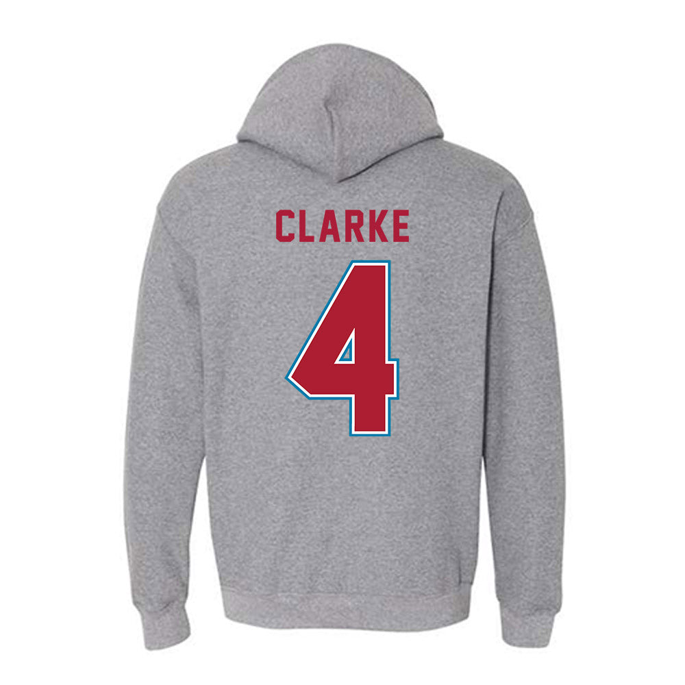 LMU - NCAA Women's Basketball : Allison Clarke - Hooded Sweatshirt-1