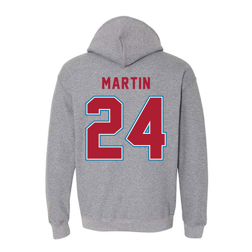 LMU - NCAA Men's Basketball : Jael Martin - Hooded Sweatshirt-1